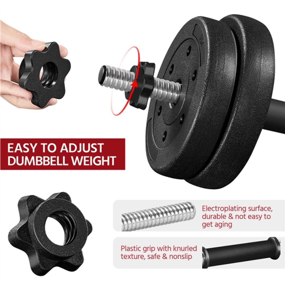 25kg Adjustable Dumbbell Set