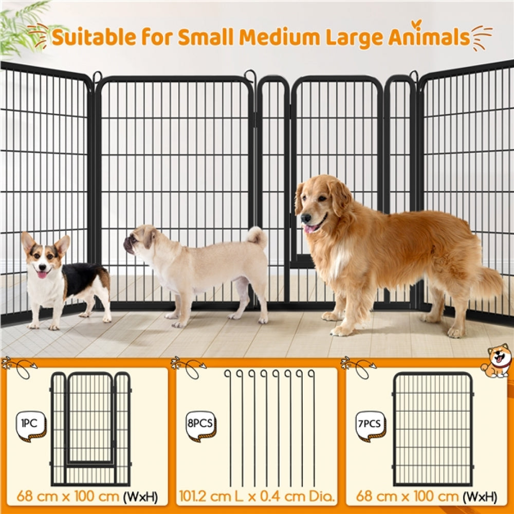 16 Panels Dog Pen