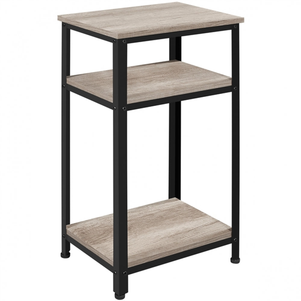 Side Table Rustic Industrial End Telephone Table