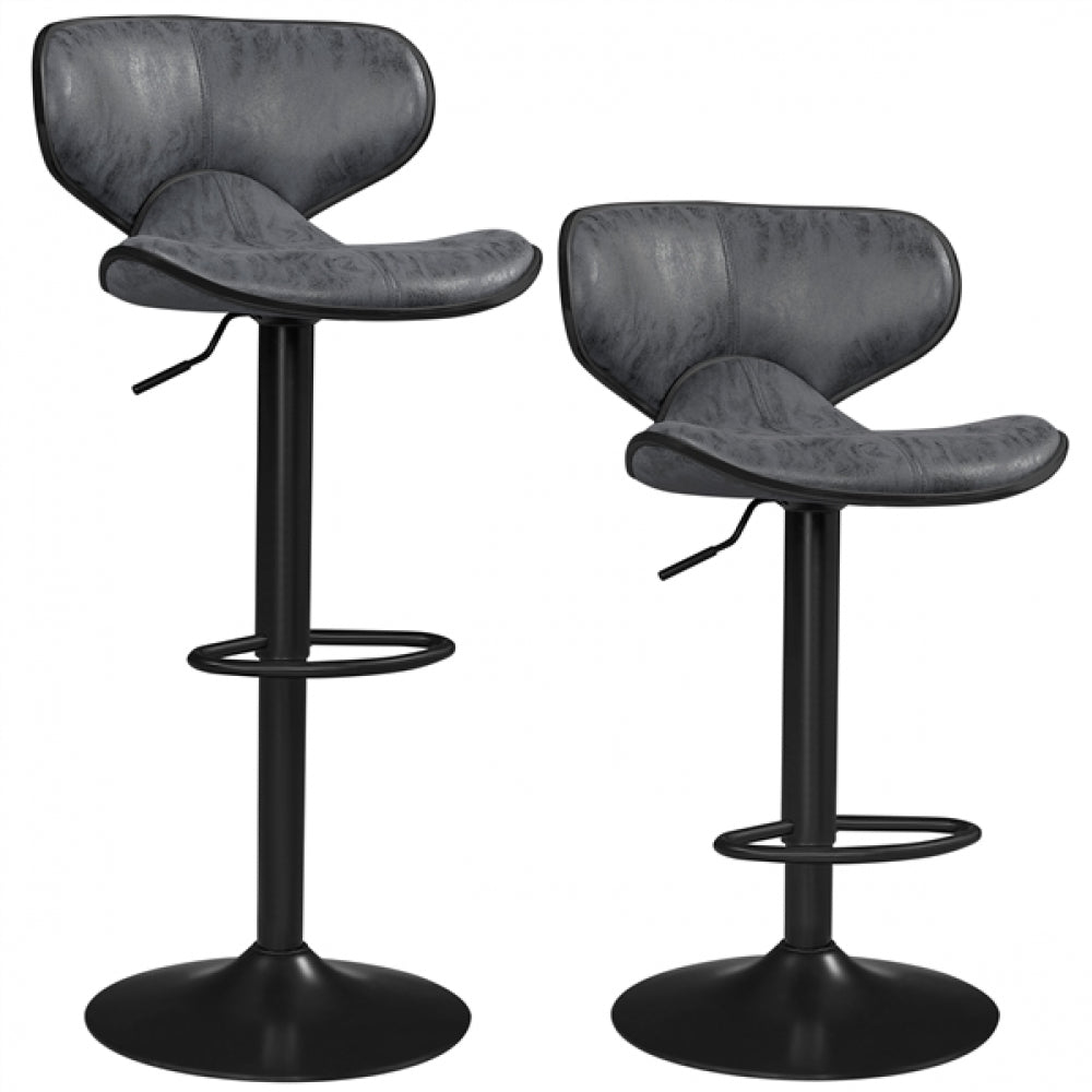 2pcs Swivel Bar Chair