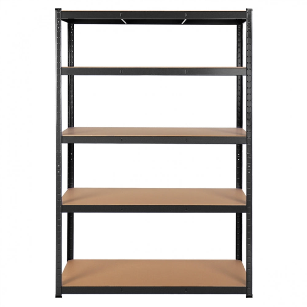 180cm x 120cm x 60cm 5 Tier Display Rack Steel Shelves Pack of 2
