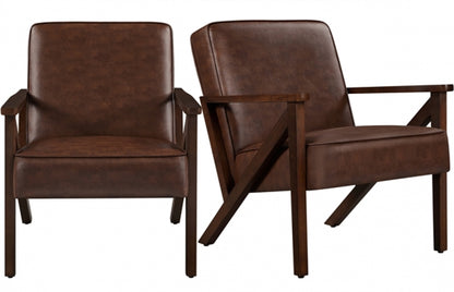 2pcs Accent Chair Armchair Lounge Chair