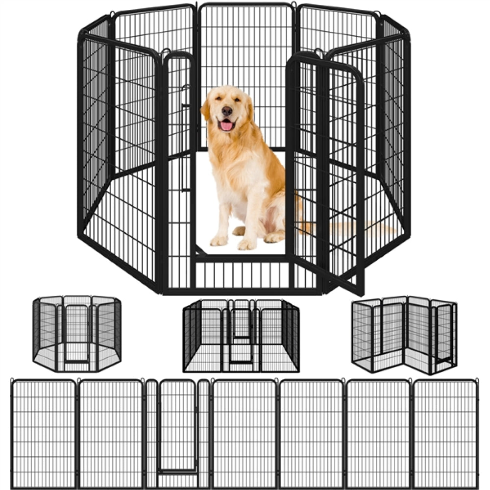 120cm H Tall Dog Playpen Panels