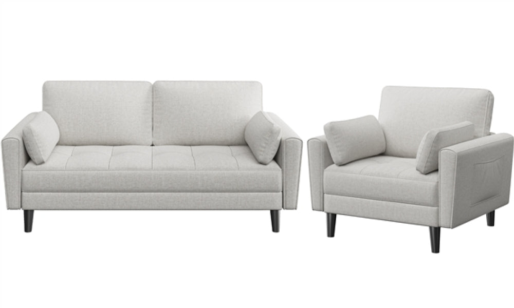 2-Seater Sofa and Armchair Set