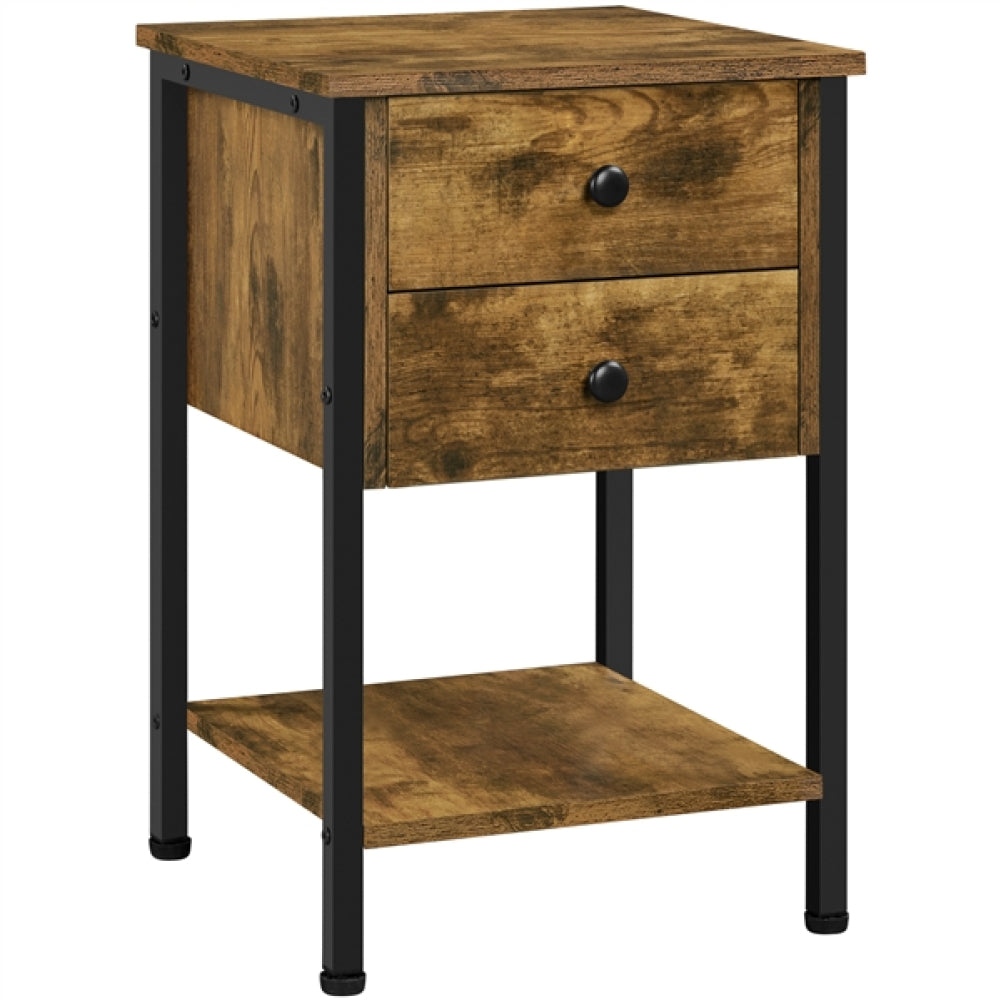 2-Drawer Side Table
