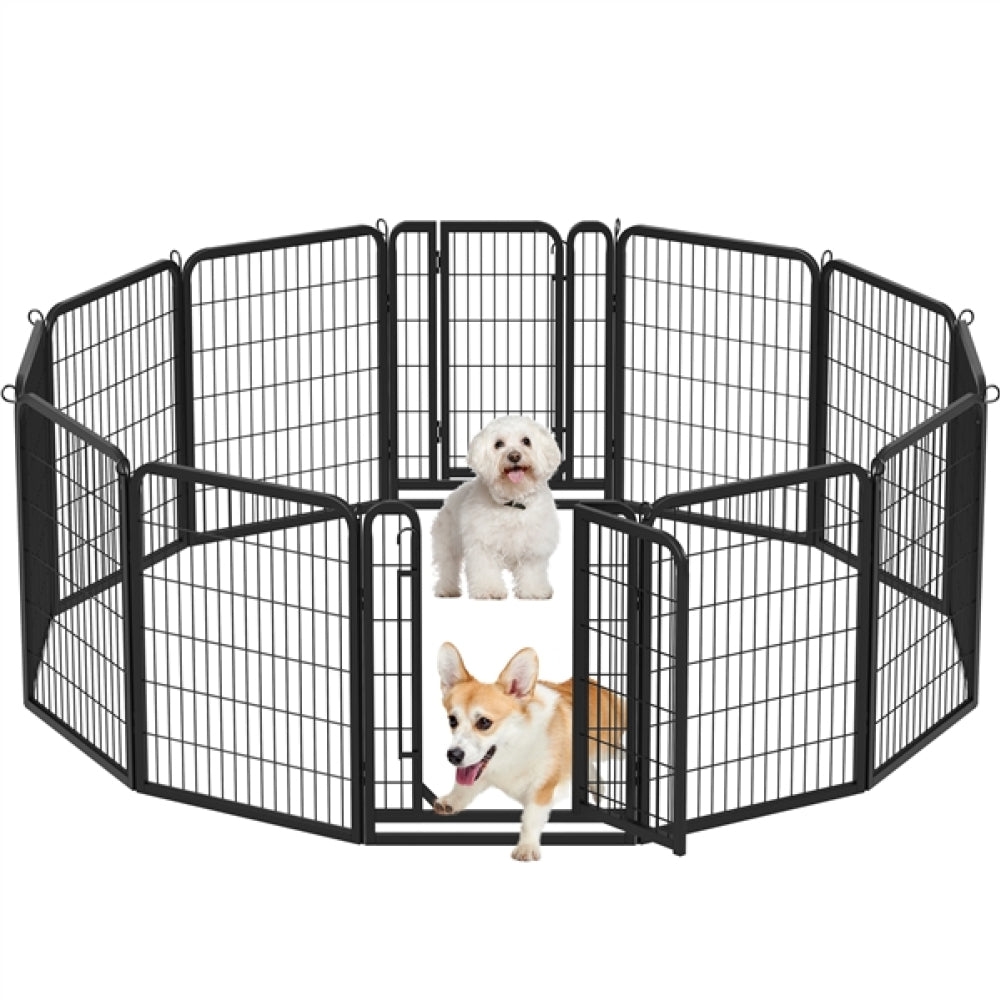 12 Panels Dog Playpen Pet Pen