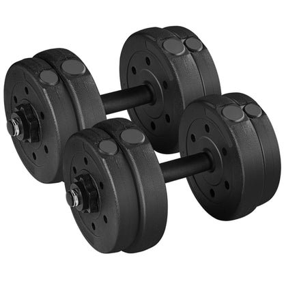 15kg/33lb Adjustable Dumbbell Weight Set