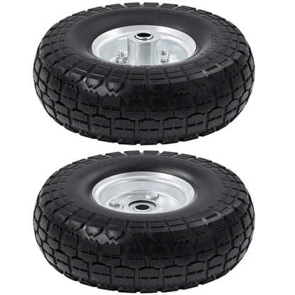 2PCS Garden Sack Truck Trolley Cart Wheel Tire Tyre