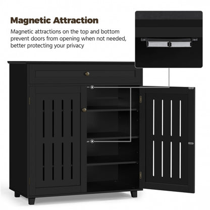4 Tier Shoe Storage Cabinet Shoe Rack