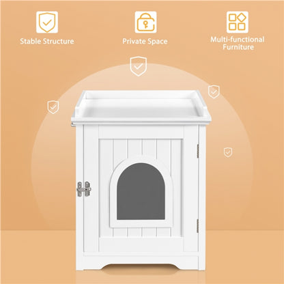 Indoor Cat Litter Box Cat Loo Cabinet