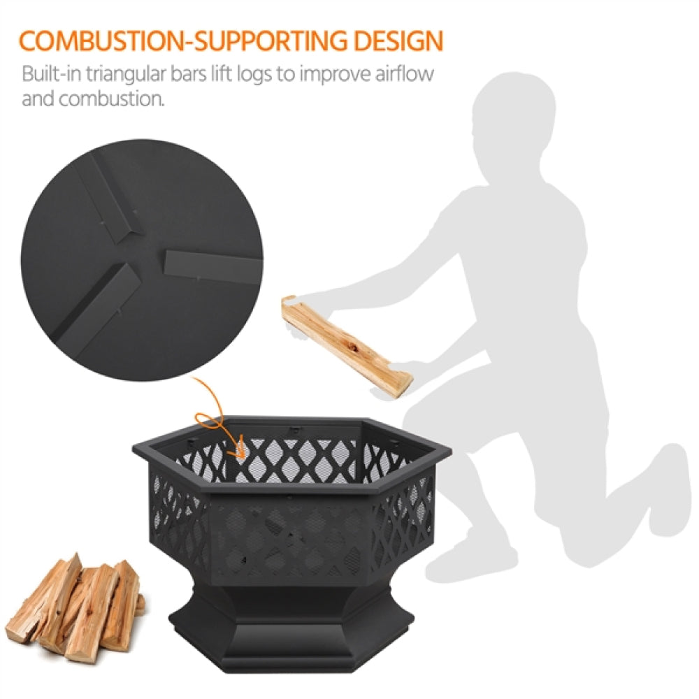 24in Heavy Duty Fire Pit