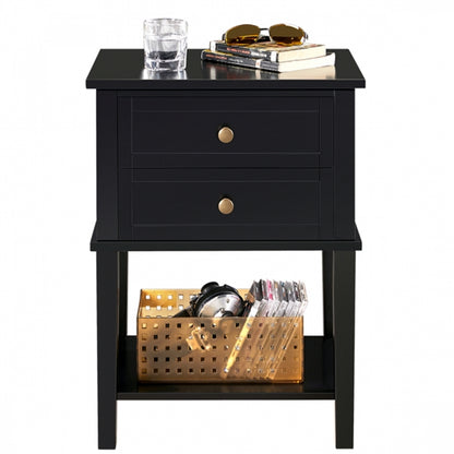 2pcs Nightstand Side Table End Table