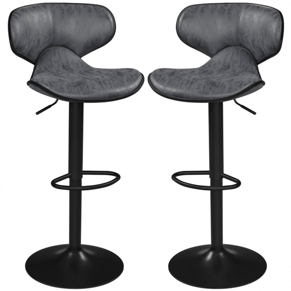 2pcs Swivel Bar Chair