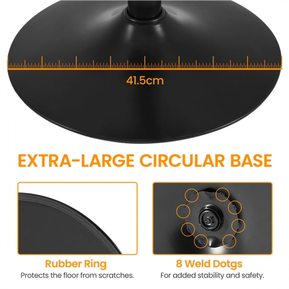 2pcs Swivel Bar Chair