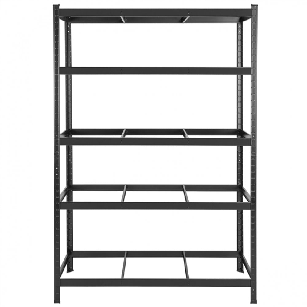 180cm x 120cm x 60cm 5 Tier Display Rack Steel Shelves