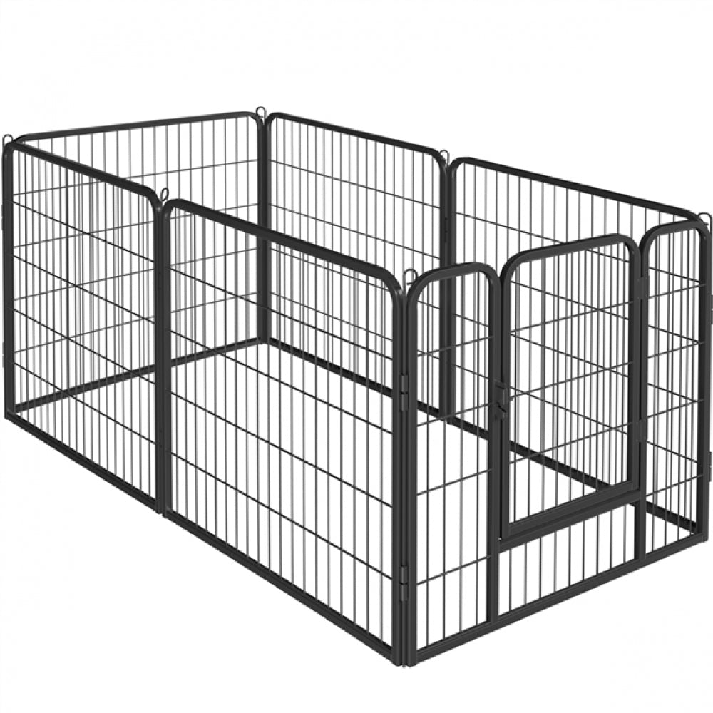3 Packs of 6 Panels Heavy Duty Dog Play Pen
