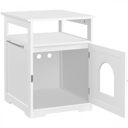 End Table for Pet House Pet Crate Indoor Cat Litter Box