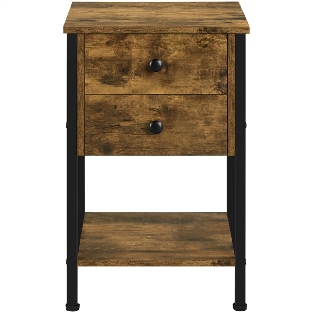 2-Drawer Side Table