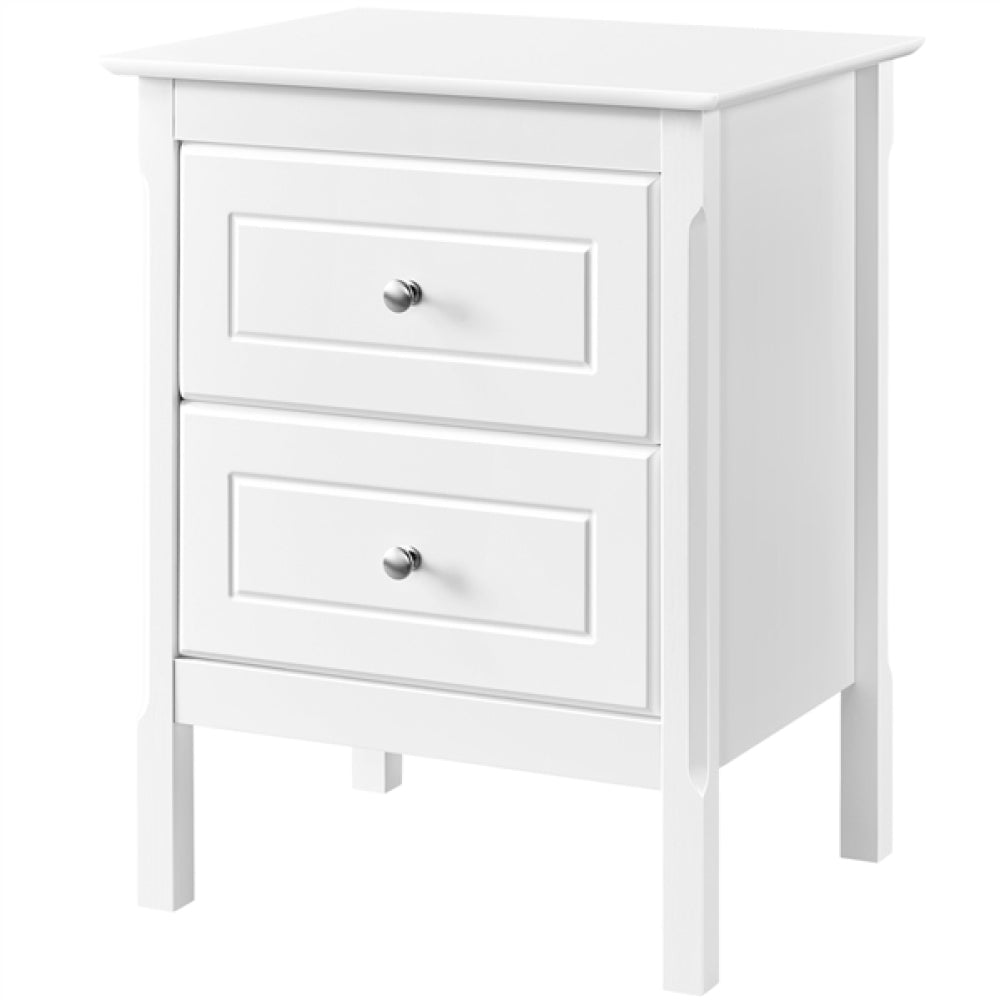 End Table Side Table Nightstand Bedside Table with 2 Drawers