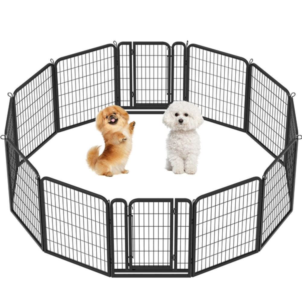 12 Panels Dog Playpen Pet Pen