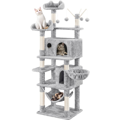 Large Cat Tree Cat Tower Multi-Level Cat Play House