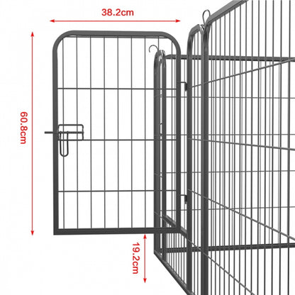 24 Panels Heavy Duty Dog Pen 19.2 Metre Length Overall