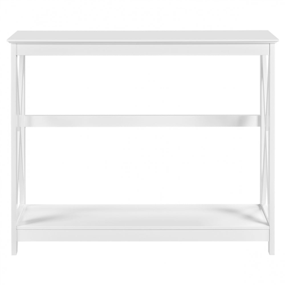 2-Tier X-Design Console Table