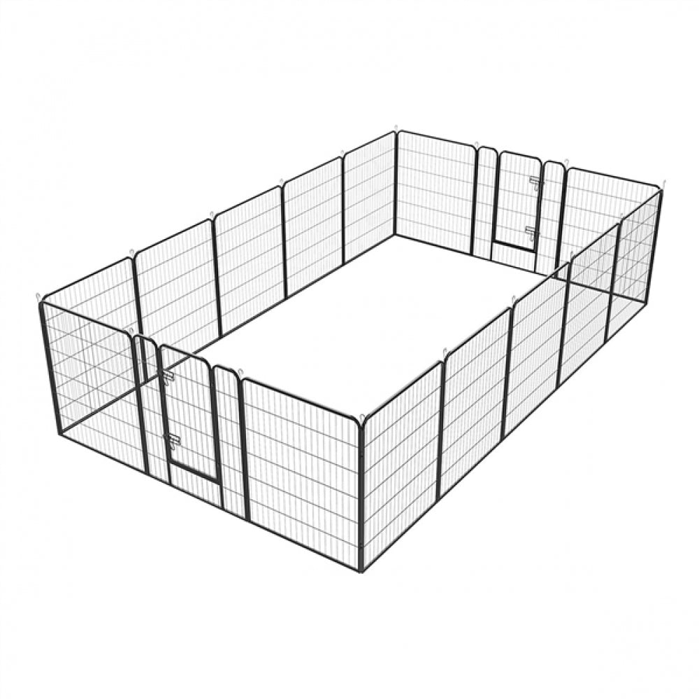 Heavy Duty 24 Panels Pet Playpen
