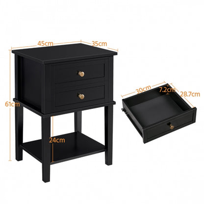 Side Table Nightstand End Table