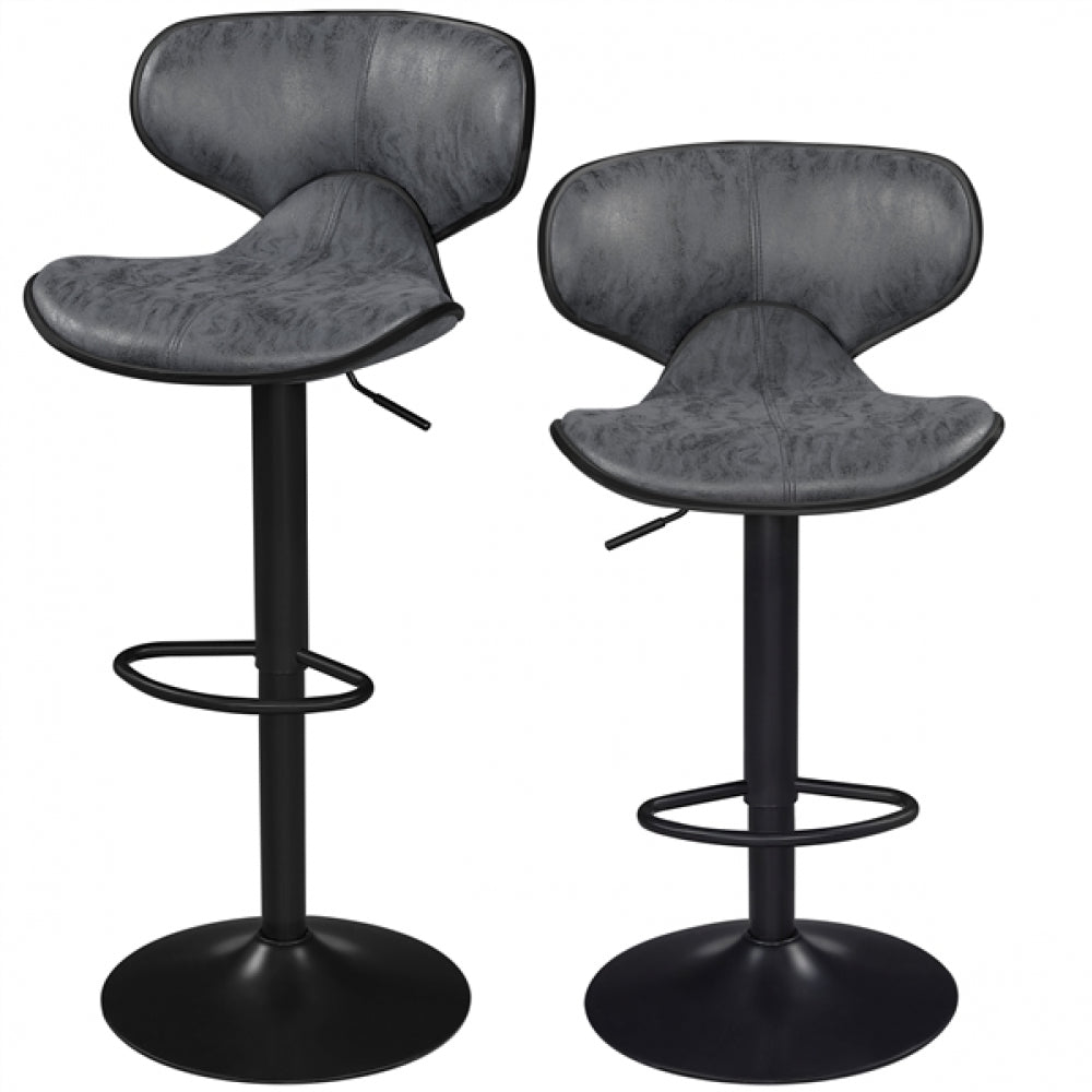 2pcs Swivel Bar Chair