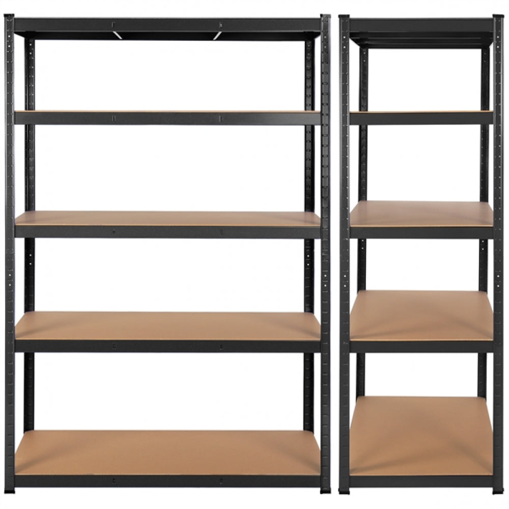 180cm x 120cm x 60cm 5 Tier Display Rack Steel Shelves