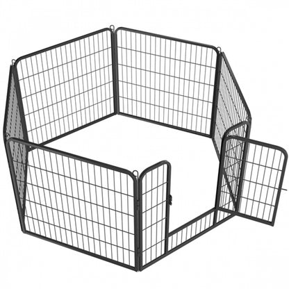 18 Panels Heavy Duty Dog Play Pen Dog Exercise Pen