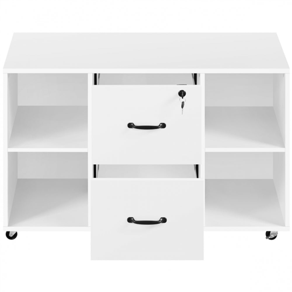 Vintage File Cabinet Mobile Letter Size File Cabinet