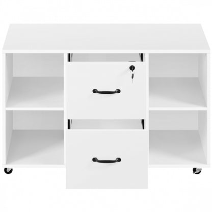 Vintage File Cabinet Mobile Letter Size File Cabinet