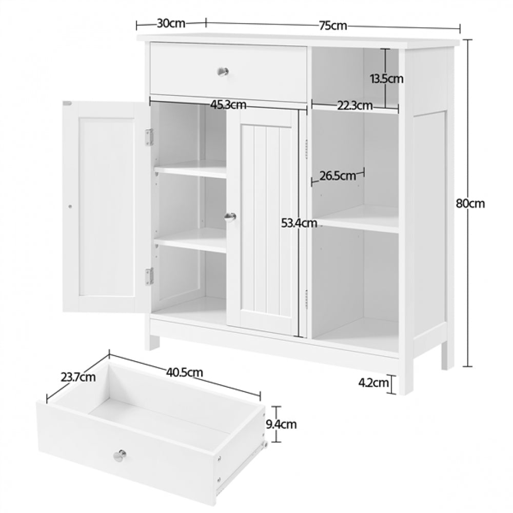Large Bathroom Floor Cabinet