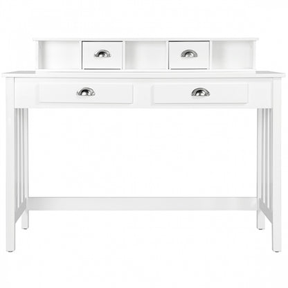 Writing Computer Desk Modern Work Station Laptop Table Removable Floating Organizer