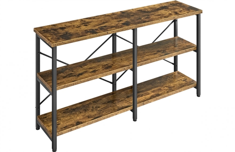3-Tier Vintage Industrial Console Table
