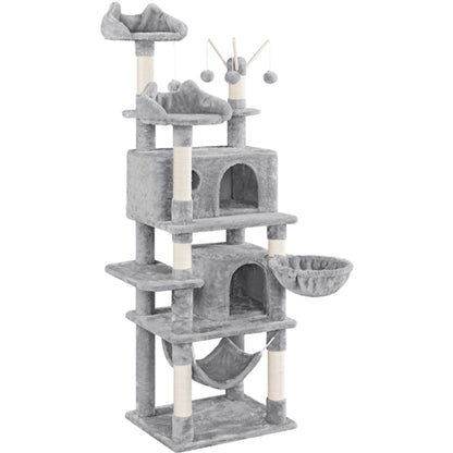 Large Cat Tree Cat Tower Multi-Level Cat Play House