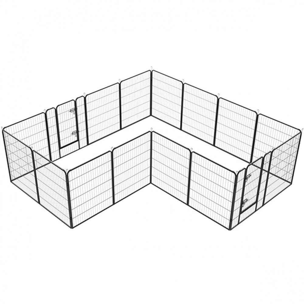 Heavy Duty 24 Panels Pet Playpen