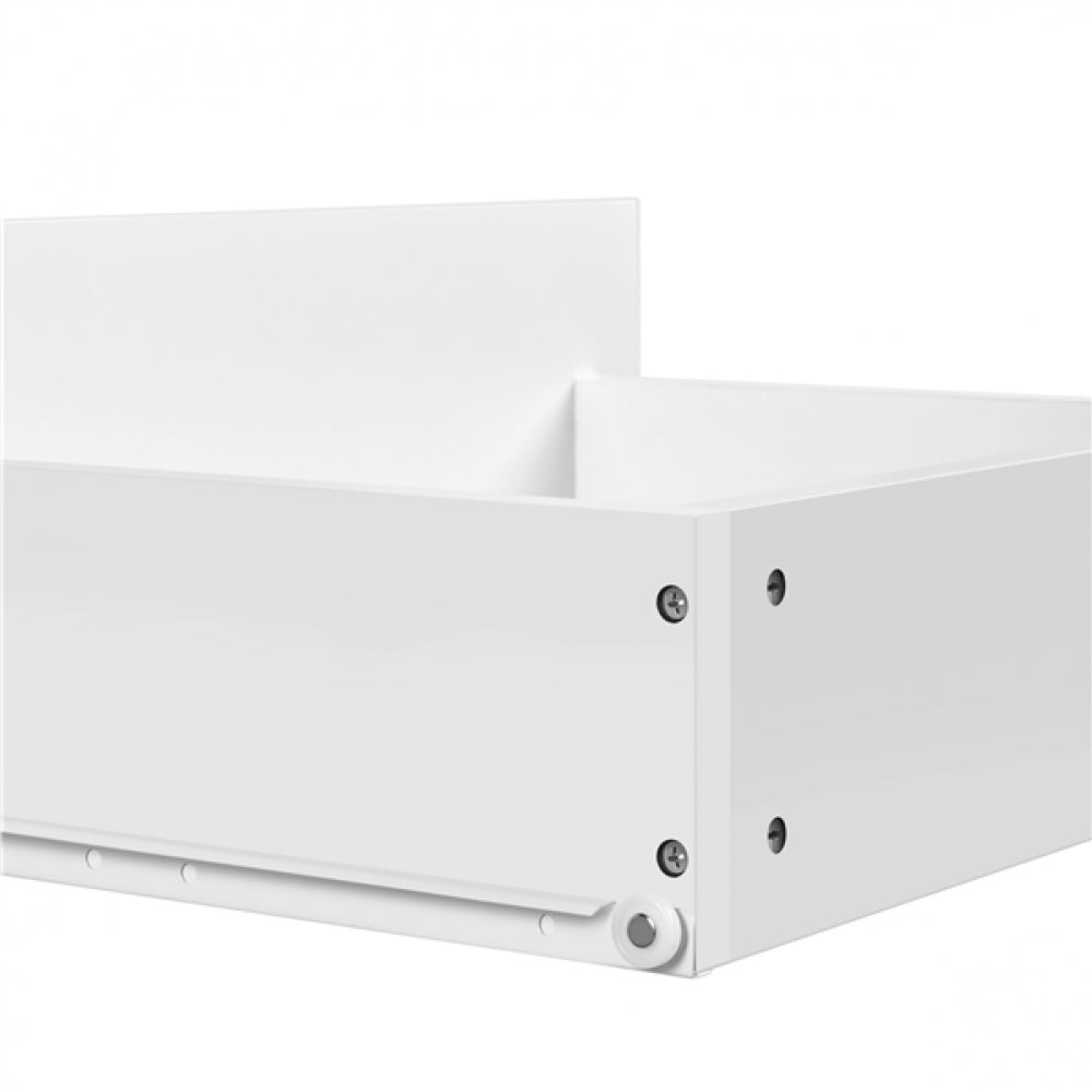 Minimalist Chic 2-Drawer Side Table Storage Organizer Cabinet