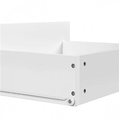 Minimalist Chic 2-Drawer Side Table Storage Organizer Cabinet