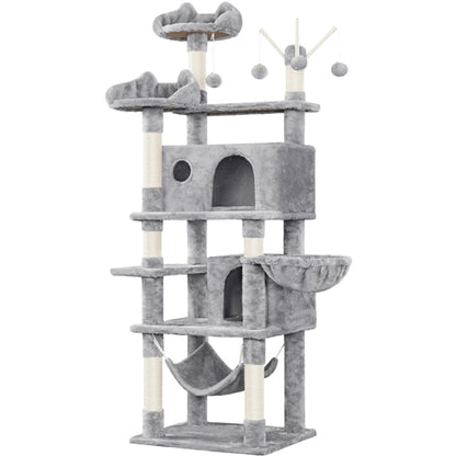 Large Cat Tree Cat Tower Multi-Level Cat Play House