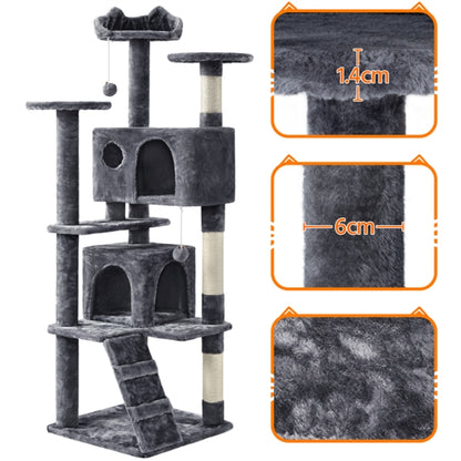 158cm 158cm Tall Cat Tree Condo Kitten Tree Tower