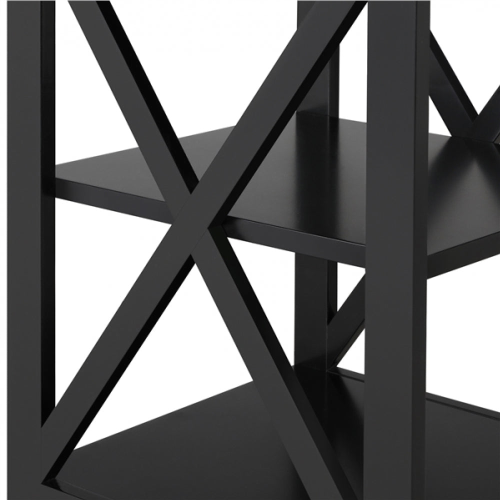 1 Pair X Frame Side Table