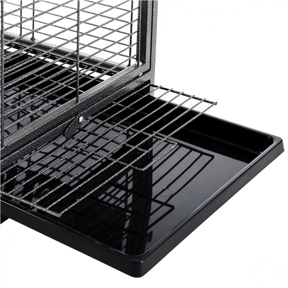26" Wrought Iron Travel Bird Cage Carrier for Small to Medium Sized Birds