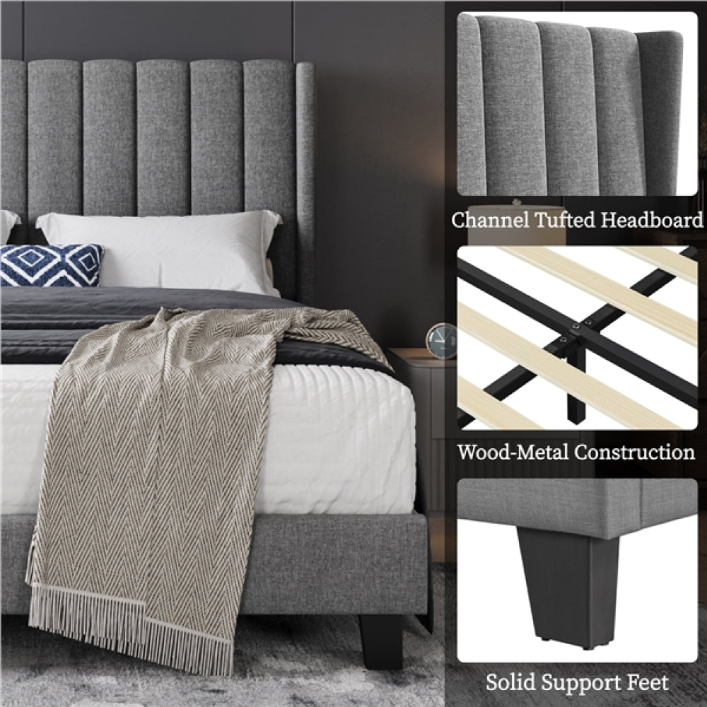 Queen Upholstered Bed Frame