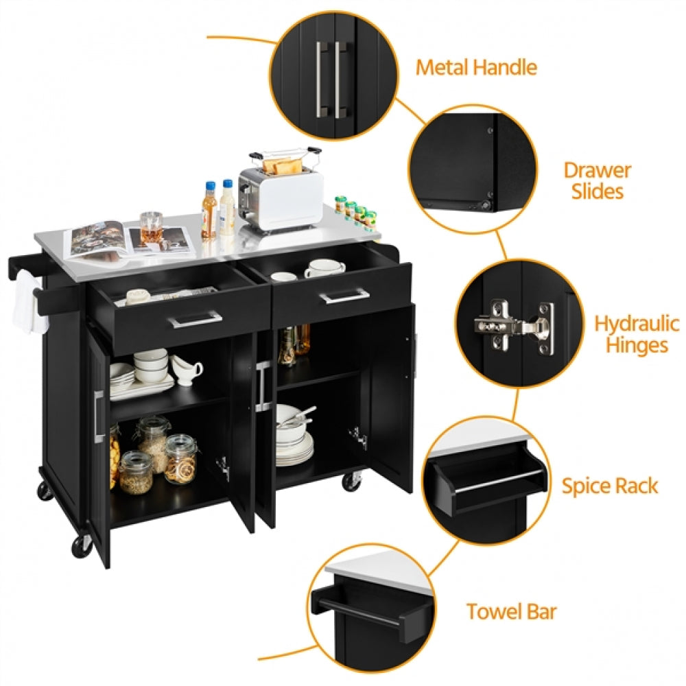 Kitchen Island Cart Kitchen Trolley On Wheels