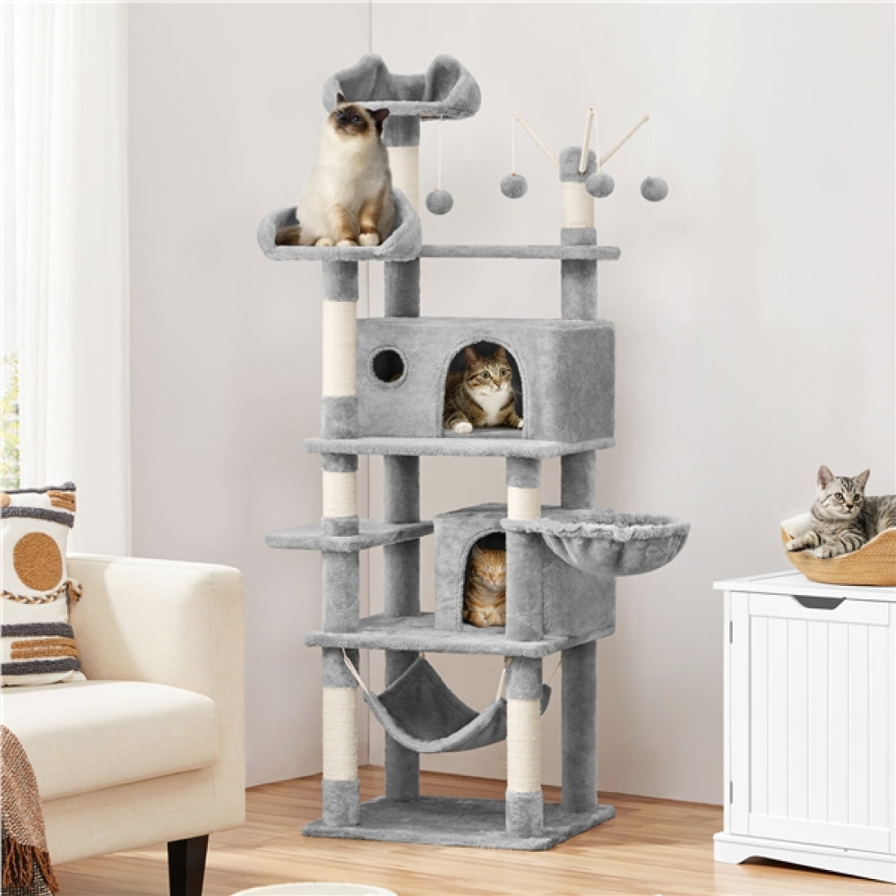 Large Cat Tree Cat Tower Multi-Level Cat Play House