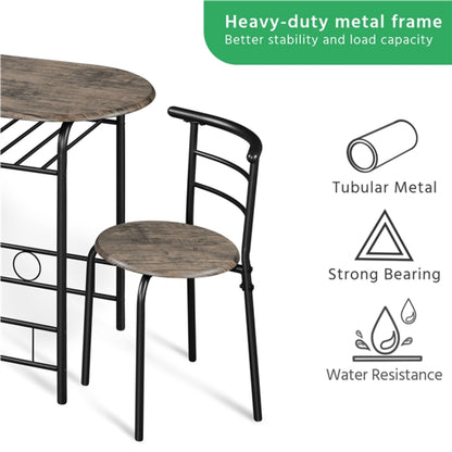 3 Piece Dining Set Dining Table Dining Chair Set