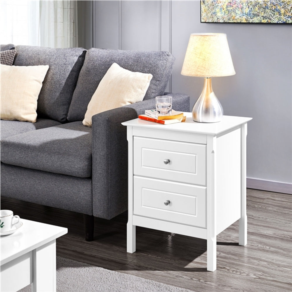 1 Pair End Tables Side Table Nightstand